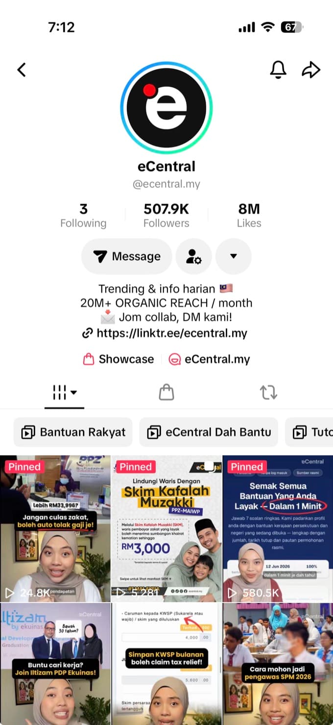 eCentral on TikTok: 508K followers and the latest videos